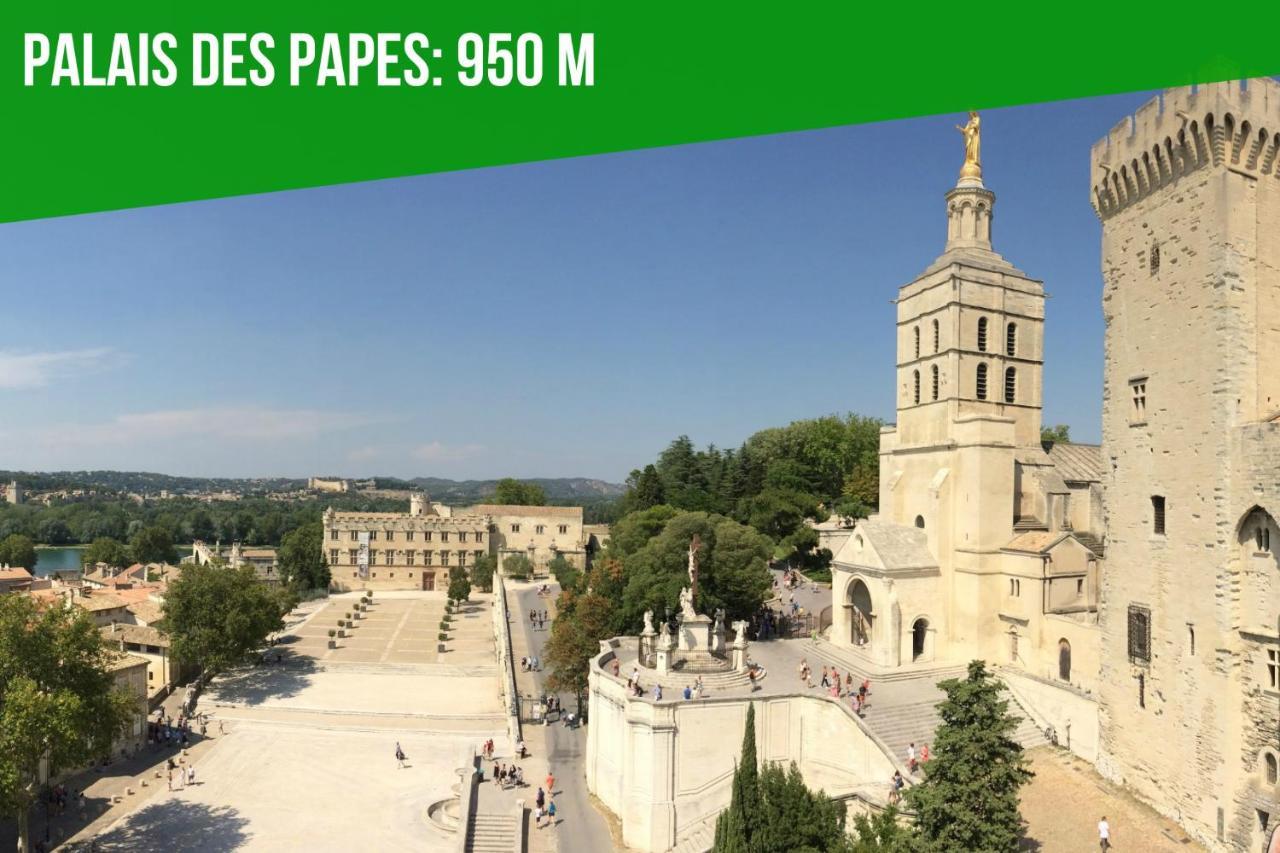 Au Coeur Des Platanes - Parking Gratuit Sous-Terrain - Clim - Balcon Avignon Exterior foto
