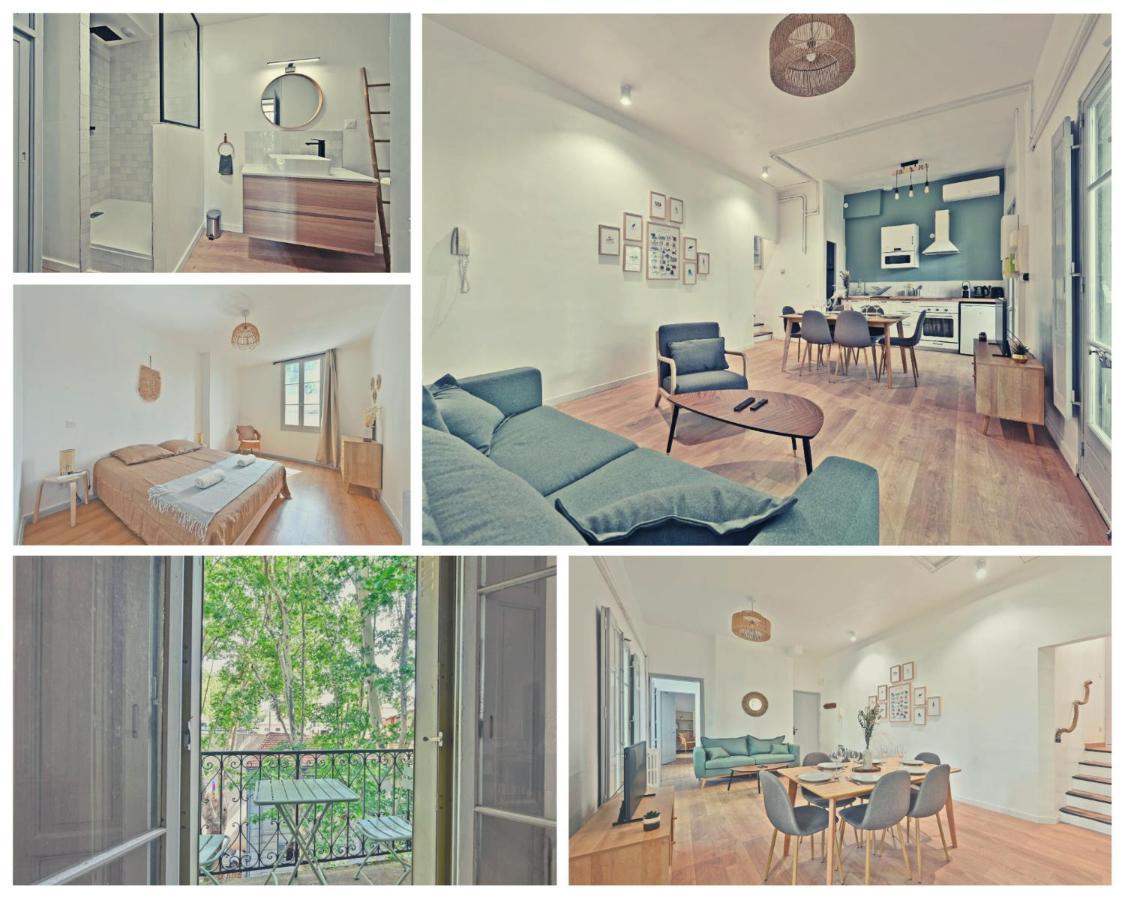 Au Coeur Des Platanes - Parking Gratuit Sous-Terrain - Clim - Balcon Avignon Exterior foto